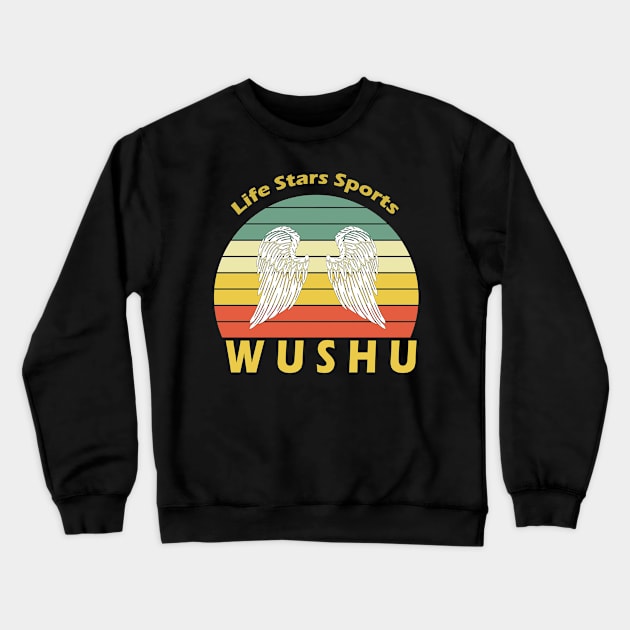 Sport Wushu Crewneck Sweatshirt by Rizaldiuk